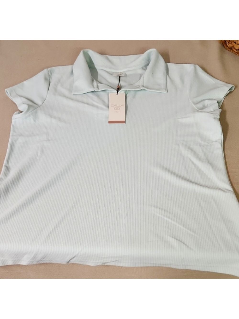 NWT Calia Golf Polo Lighy Green Size XXL